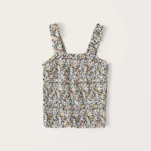 Smocked Wide Strap Cami